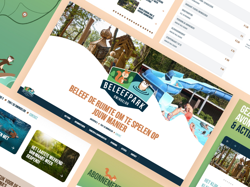 Beleefpark Dwingeloo - Website
